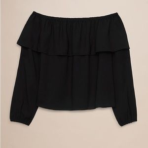 Aritzia off the shoulder- Wilfred blouse